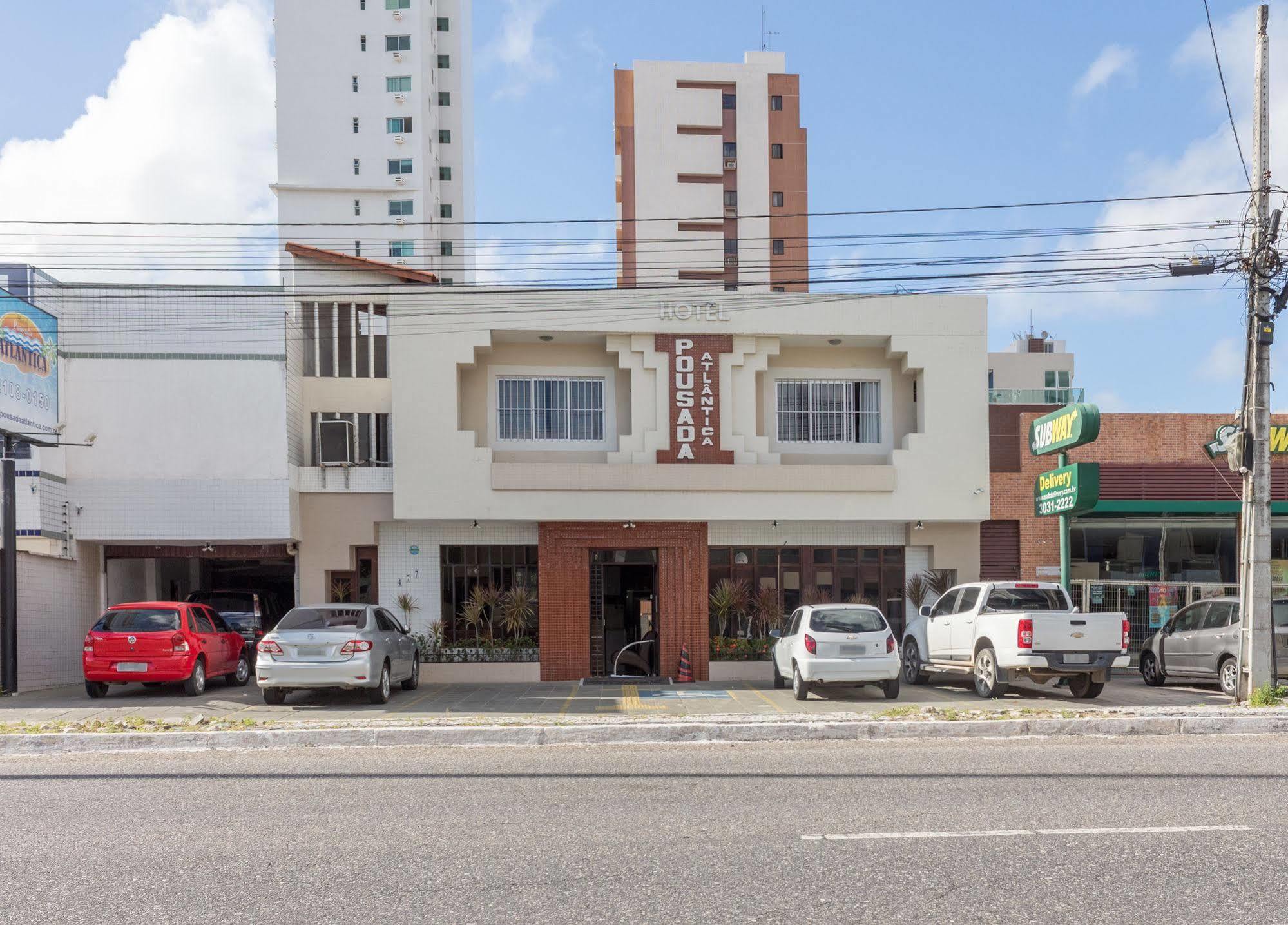 Hotel Pousada Atlantica Joao Pessoa Bagian luar foto